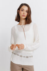 Springfield Boat neck jumper Bež