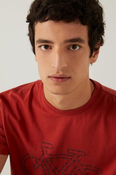 Springfield Biciklimint&aacute;s p&oacute;l&oacute; burgundy