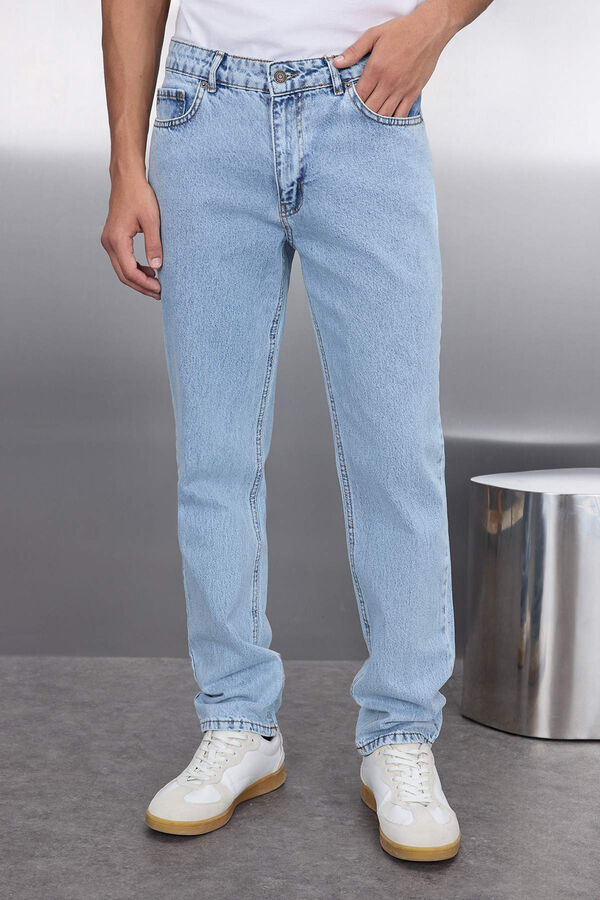 Trendyol Regular fit straight jeans blue