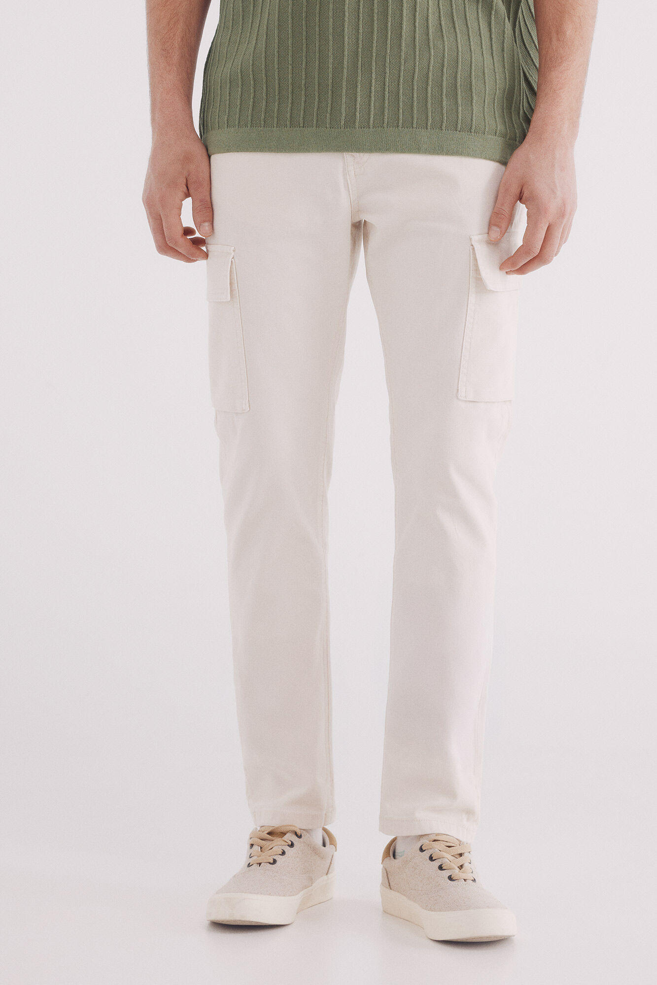 Jeans Homme Springfield Coupe Slim Délavé Noir - Tissu De Qualité, Confortable Et Urbain