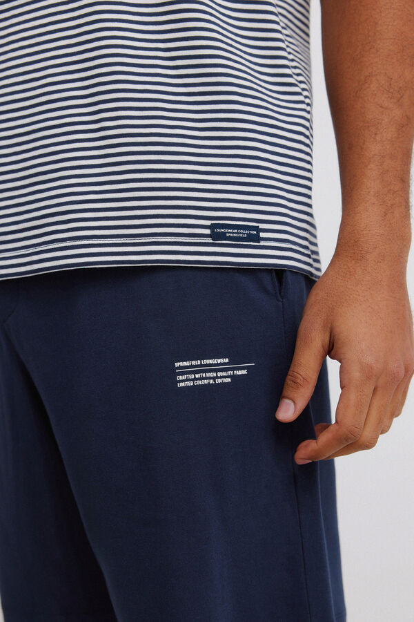 Springfield Short pyjamas GARFIELD blue