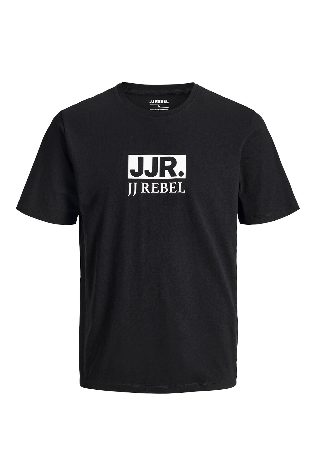 JJ REBEL Kurzarm-T-Shirt aus Baumwolle mit Logo