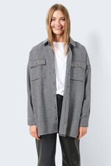 Noisy May Langes Hemd Wei&szlig;