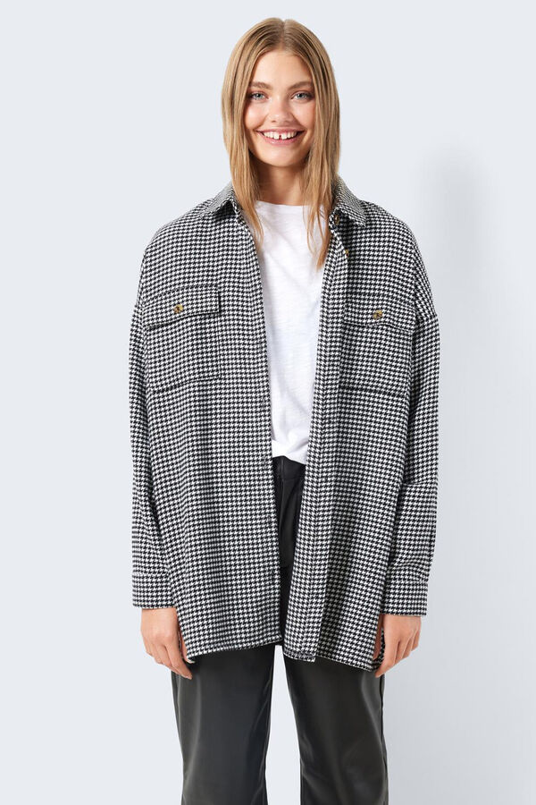 Noisy May Langes Hemd Wei&szlig;