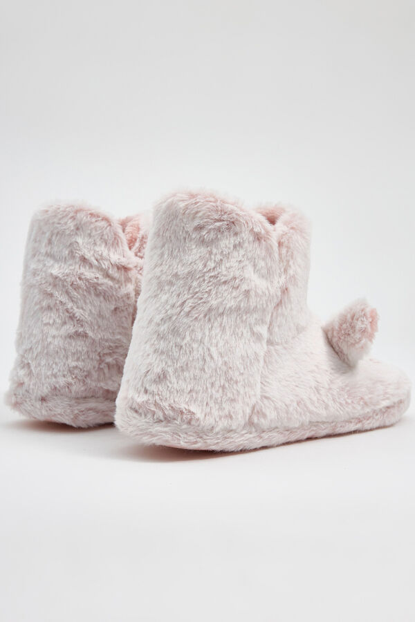 Springfield Sheep slipper boots rouge