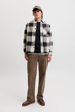 Jack & Jones Sobrecamisa relaxed aos quadrados