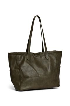 Pieces Shopper efecto piel
