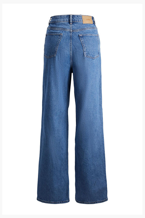 Springfield Wide Leg Jeans plava