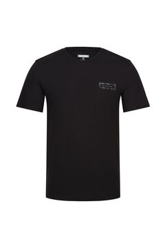 Springfield T-Shirt Bio-Baumwolle schwarz