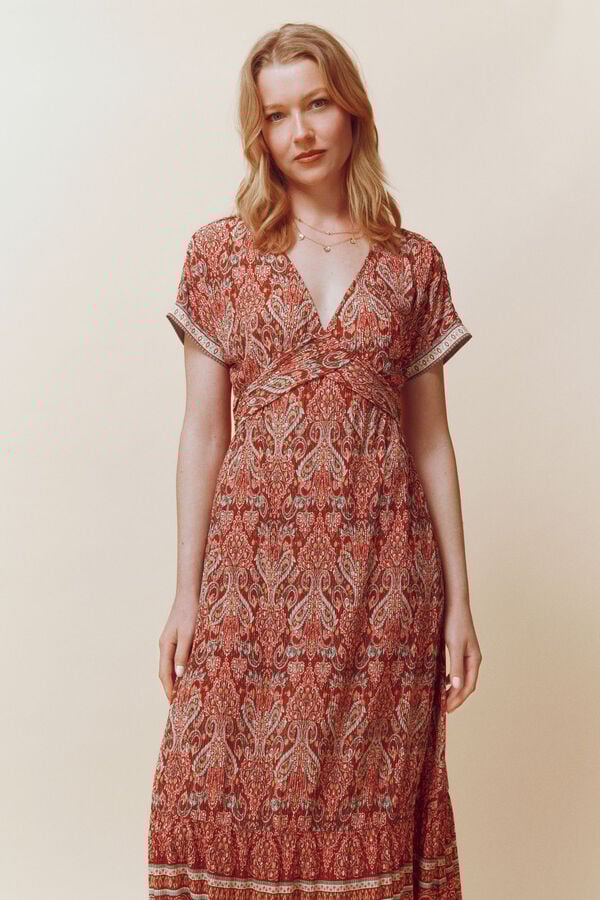 Springfield Ibiza dress printed