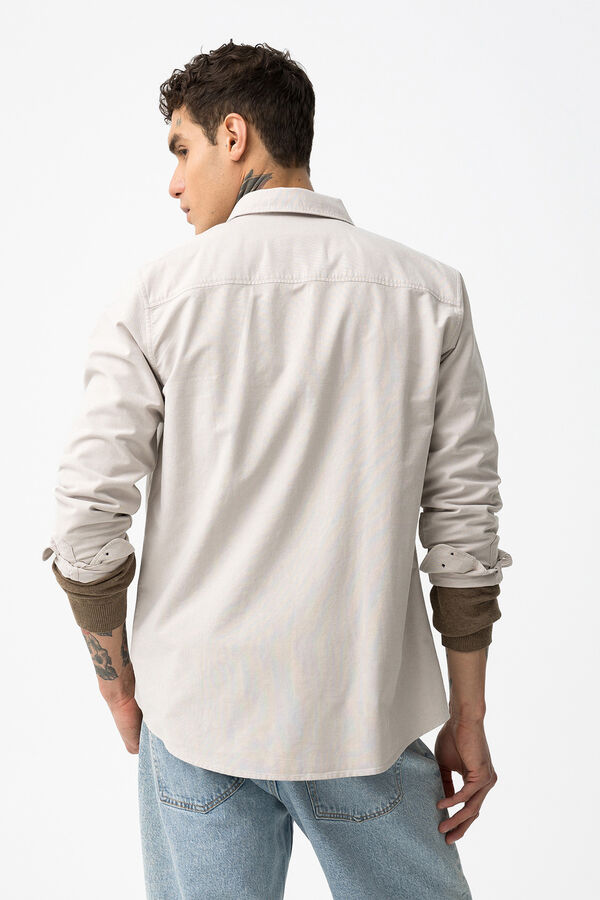 Tiffosi Regular Fit Shirt grey