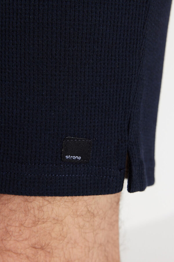 Trendyol Polo shirt tracksuit set blue