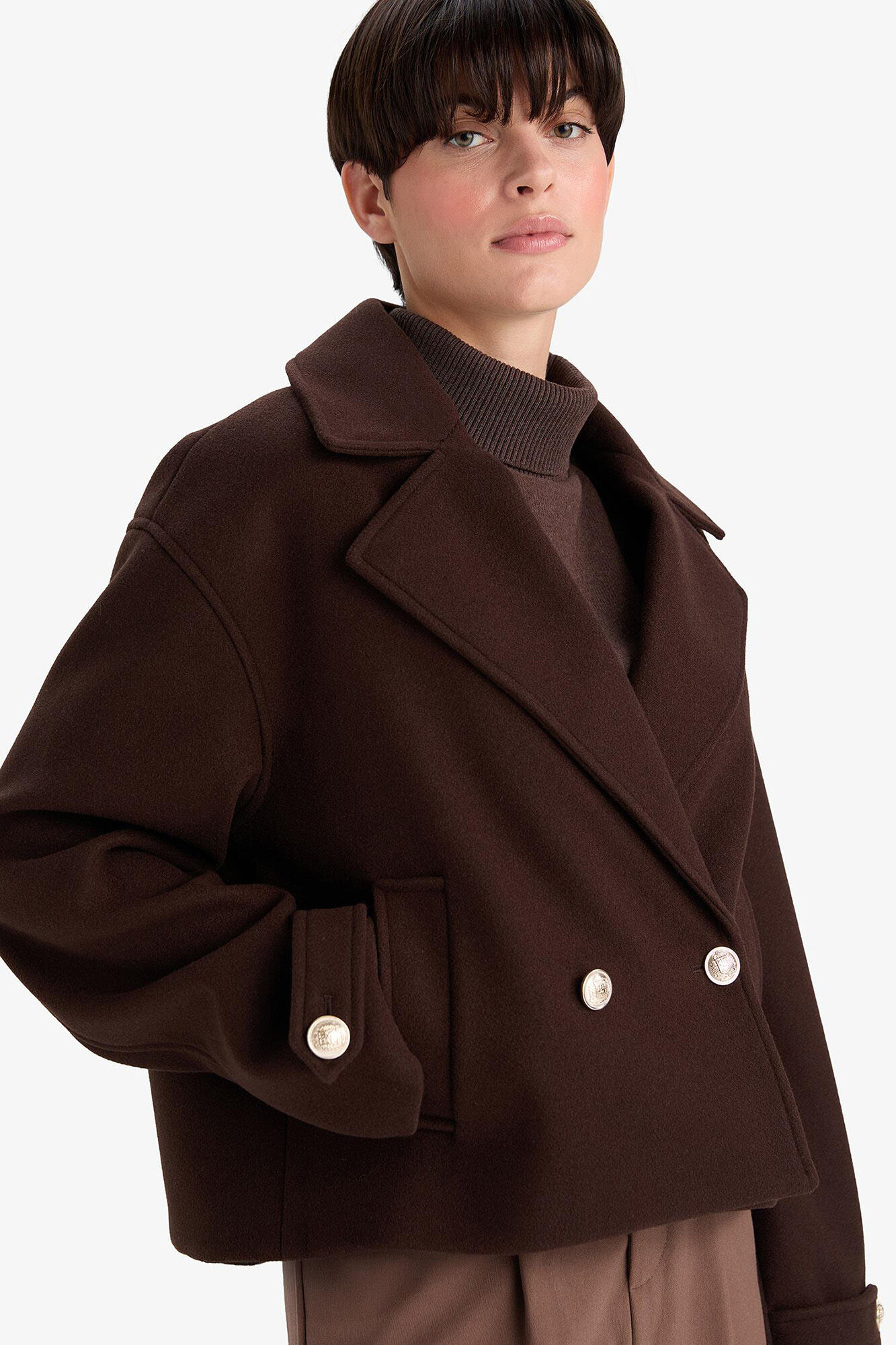 DeFacto Abrigo largo botones