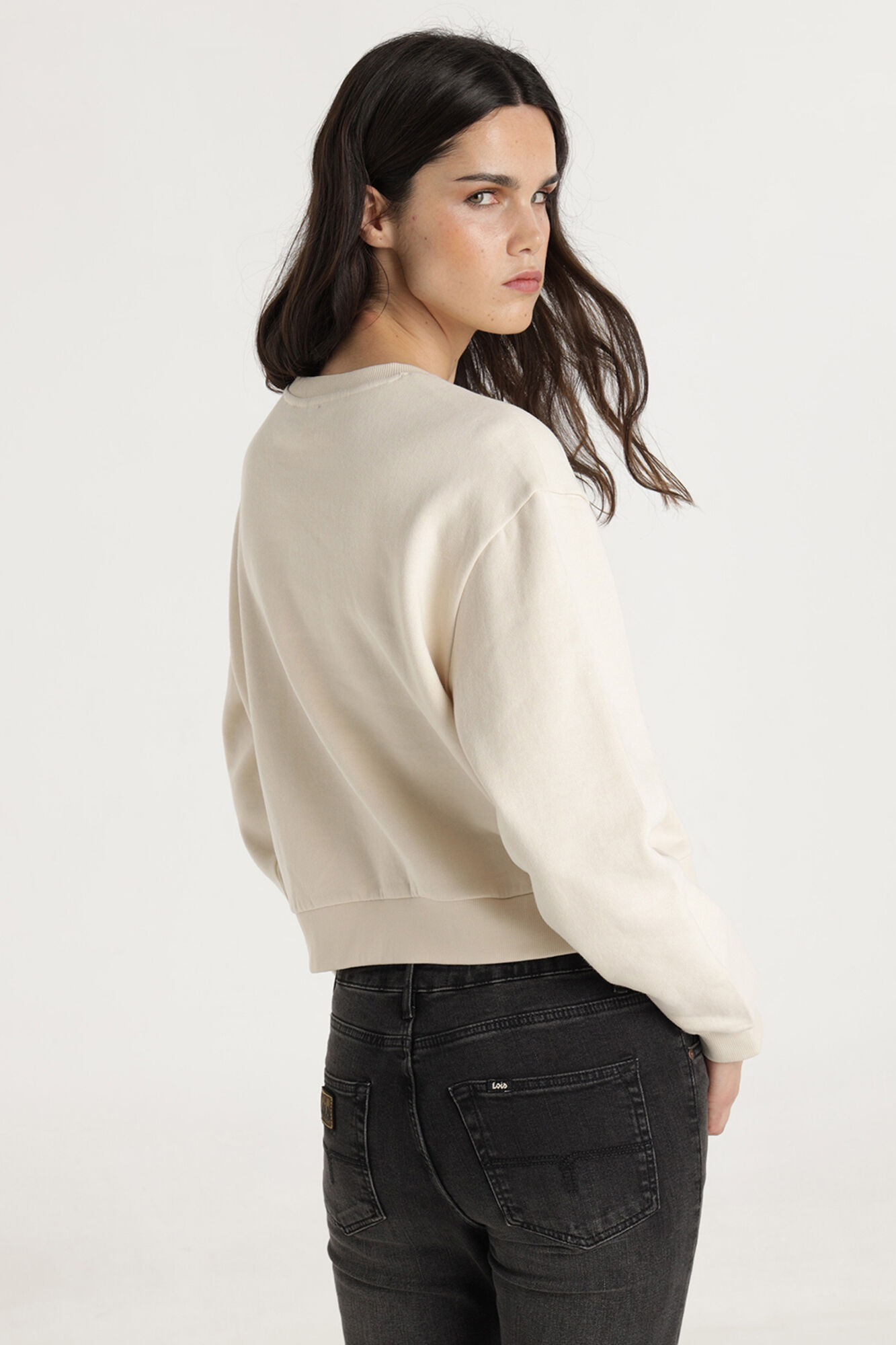 Lois  Sudadera Cuello Caja