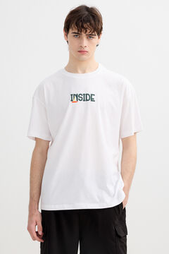 Inside Camiseta oversize de manga corta