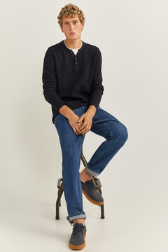 Springfield Pull serafino double blau