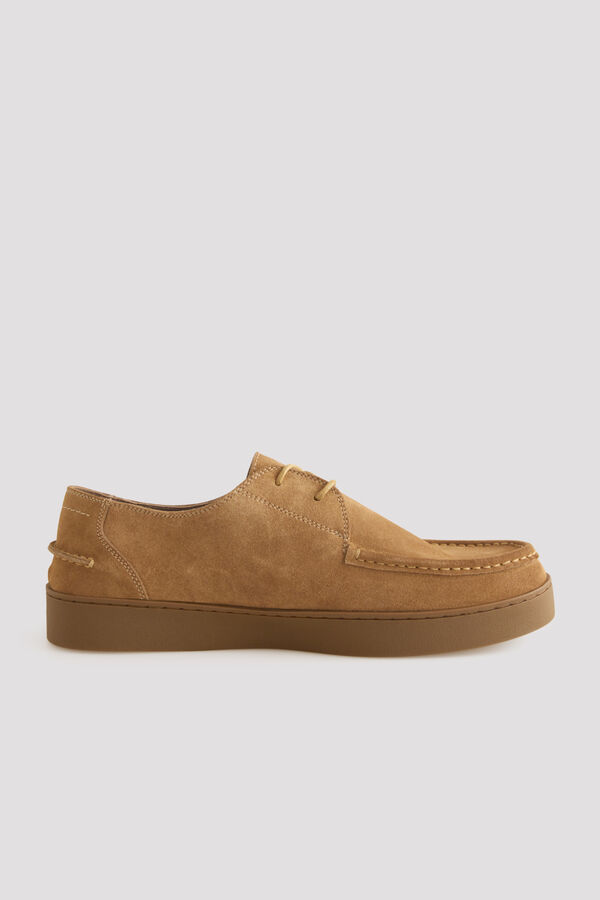 Springfield Casual leather dress shoe brown