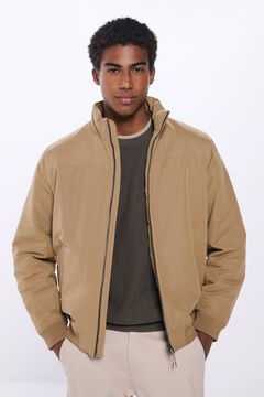 Springfield Technical quilted jacket stone