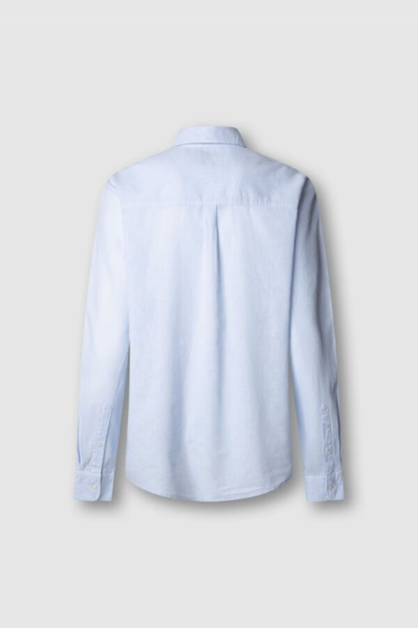 Pepe Jeans Camisa manga larga logo azul