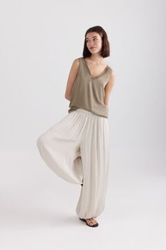Springfield Fluid harem trousers