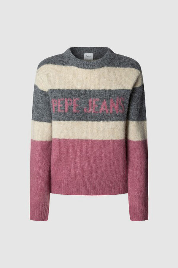 Pepe Jeans Jersey de punto Carlis rosa