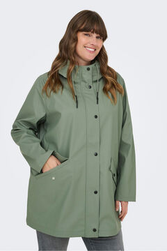 Only Carmakoma Chubasquero con capucha talla grande