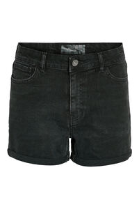 Noisy May Short vaquero b&aacute;sico con dobladillo de cinco bolsillos.