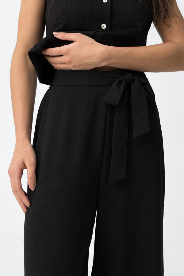 Tiffosi Palazzo pants noir