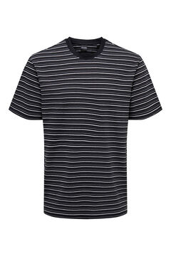 Springfield Camiseta rayas horizontal negro