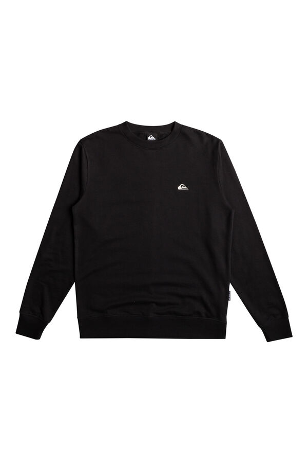 Quiksilver Basic - Polar de cuello redondo para hombre negro