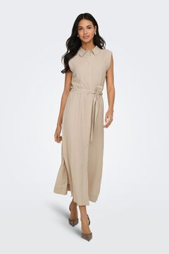 Only Linen long shirt dress