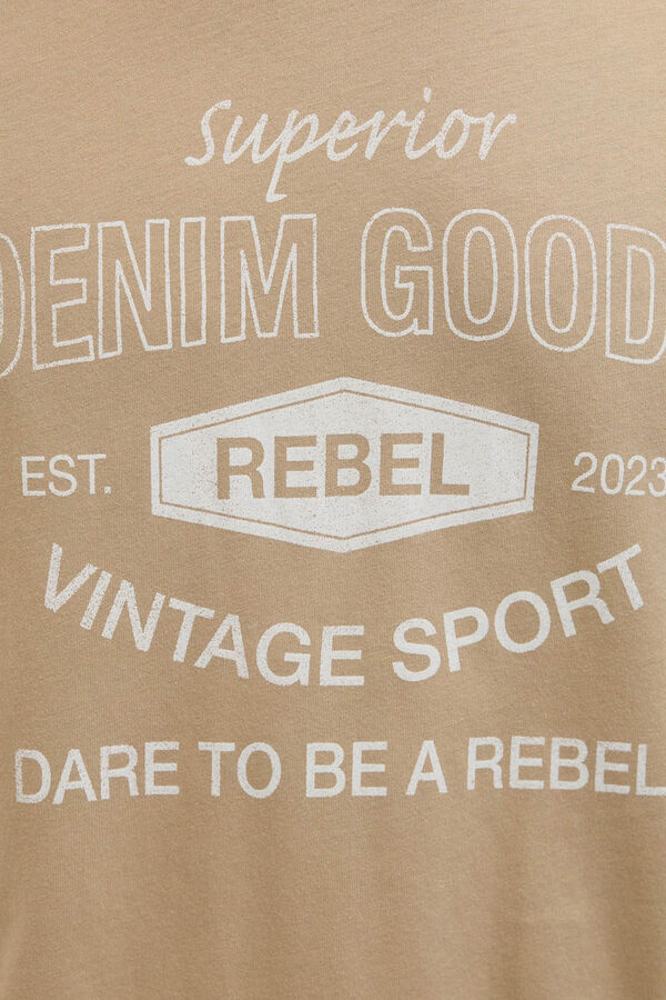 JJ REBEL Camiseta regular fit gris