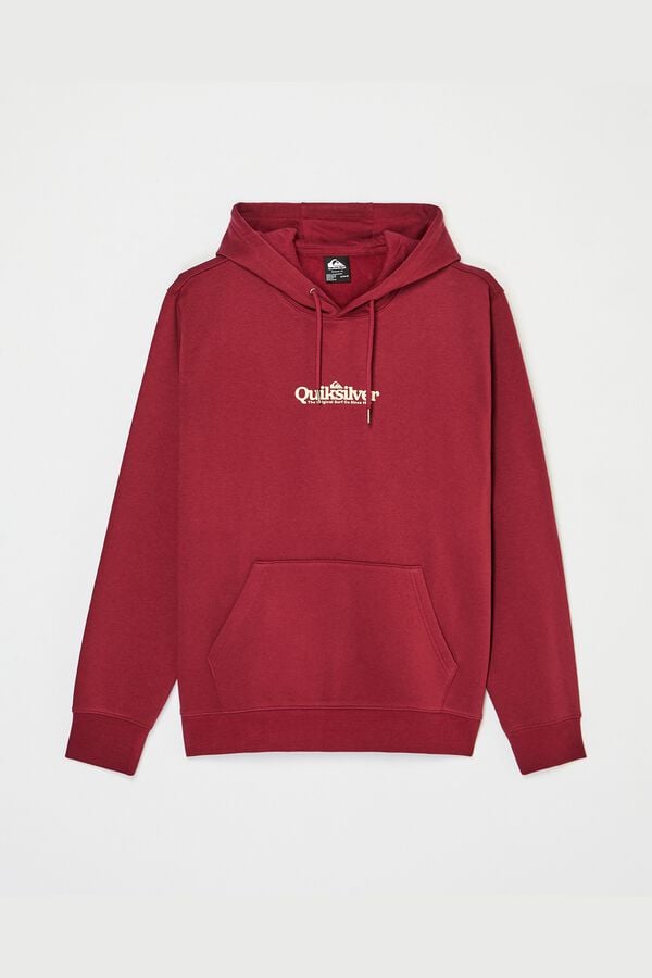 Quiksilver Hooded sweatshirt red
