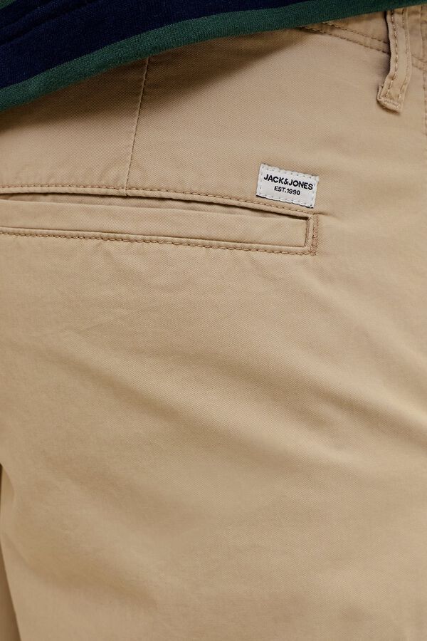 Jack & Jones Bermuda cargo relaxed marr&oacute;n