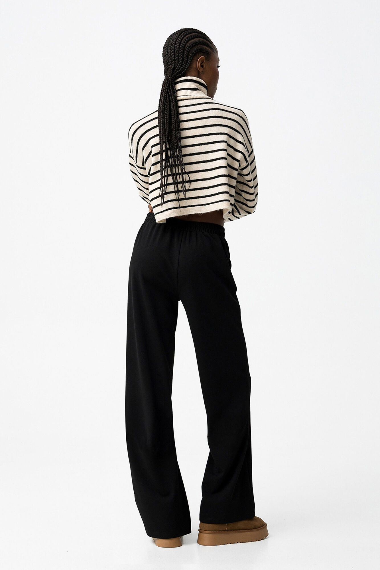 Tiffosi Young Pantalones Palazzo satinados