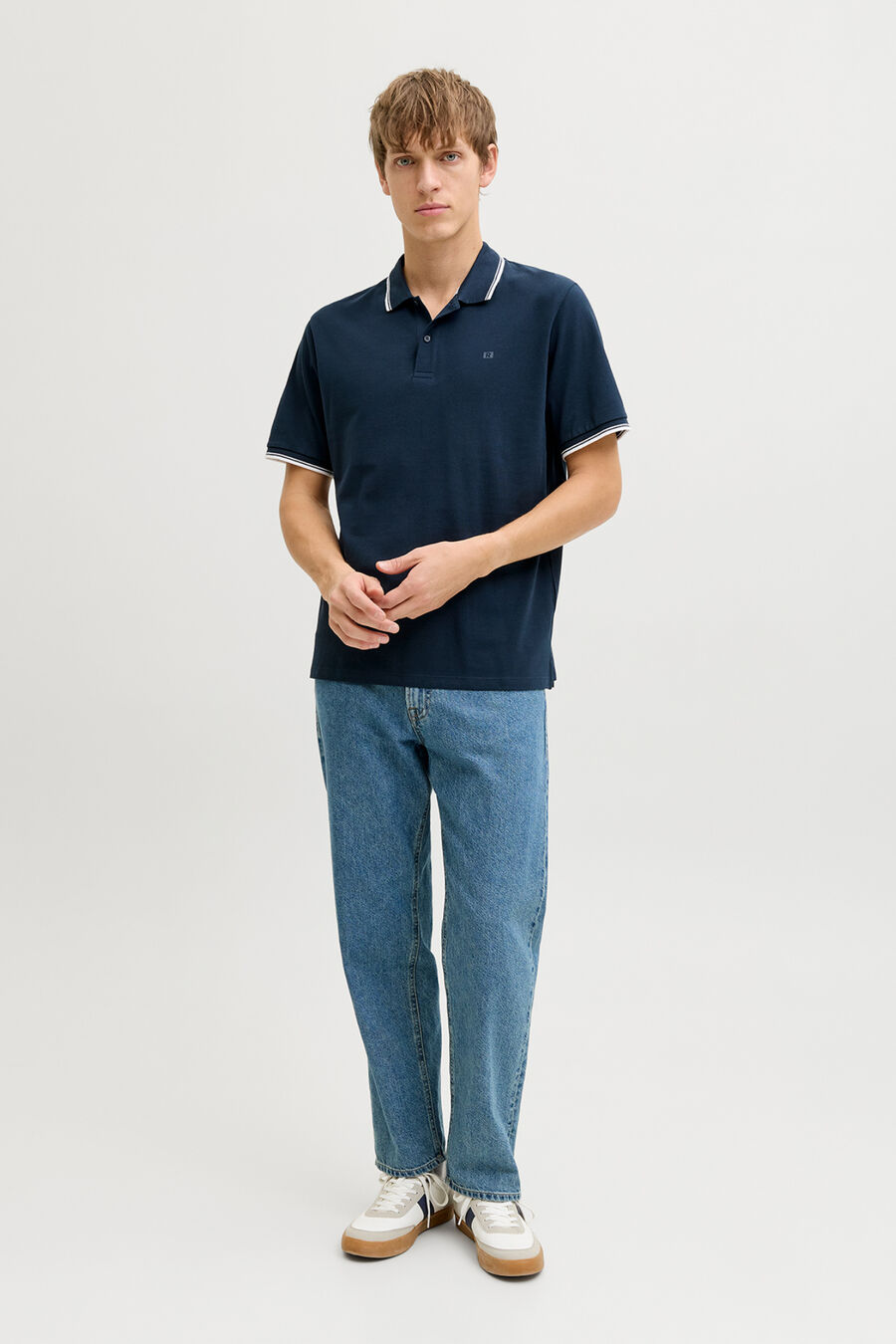 Polo regular fit punto piqué