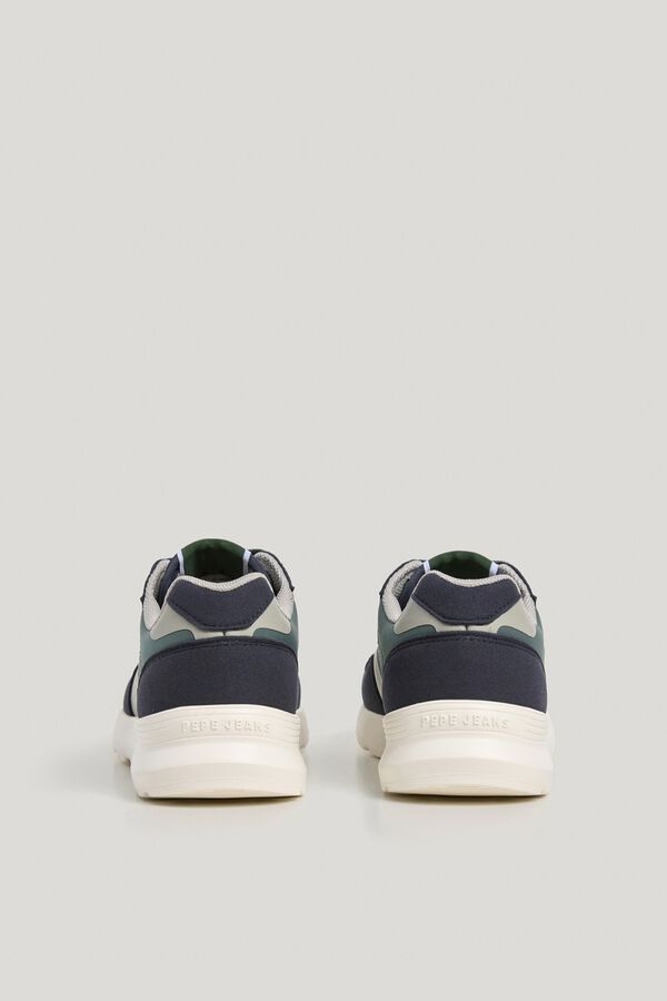 Pepe Jeans Sapatilhas urbanas multimaterial azul
