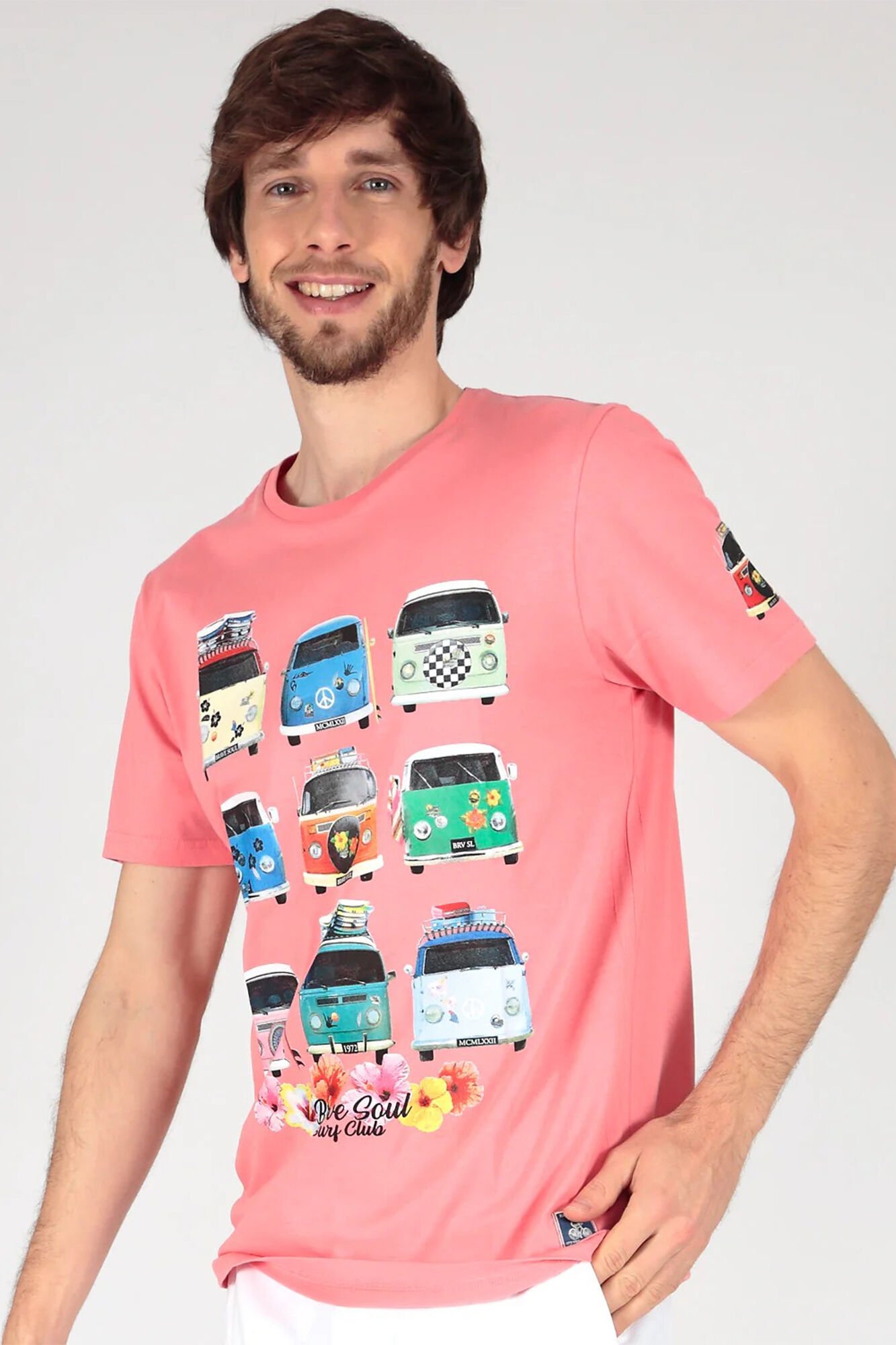 Brave Soul Camiseta van manga curta