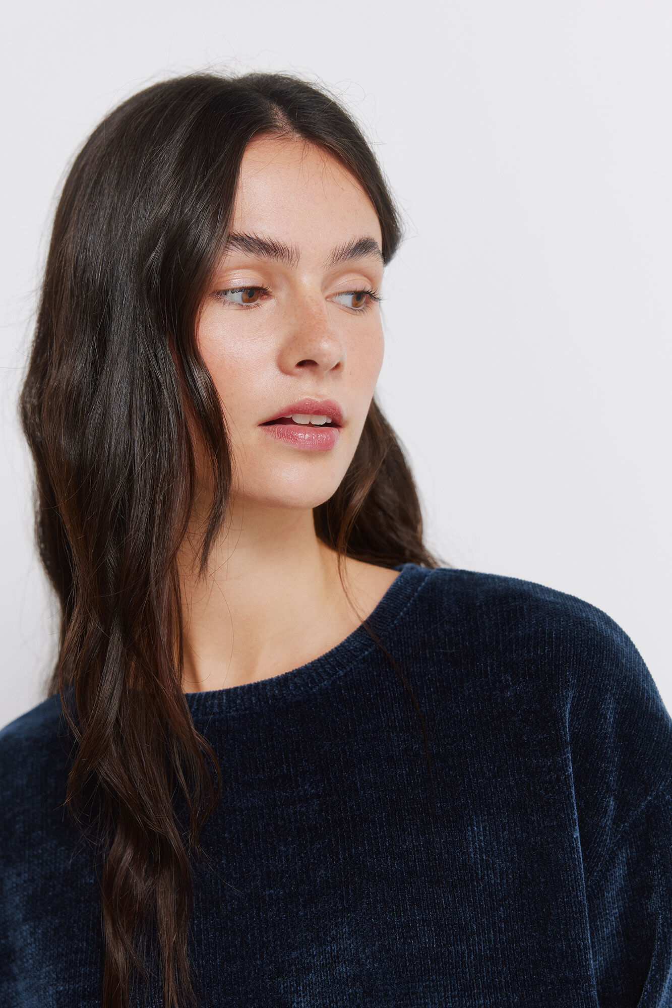 Springfield Chenille mixed-material T-shirt