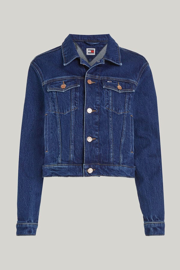 Springfield Women's Tommy Jeans denim jacket blue