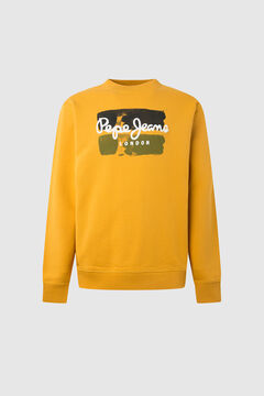 Springfield Prestyn Sweatshirt aus Baumwolle gold
