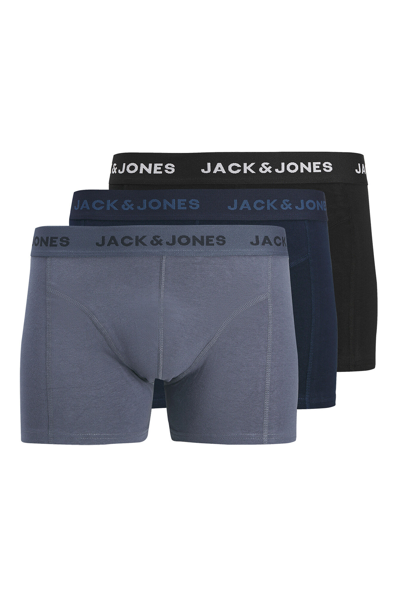 Jack & Jones PLUS Pack de 3 boxers b&aacute;sicos
