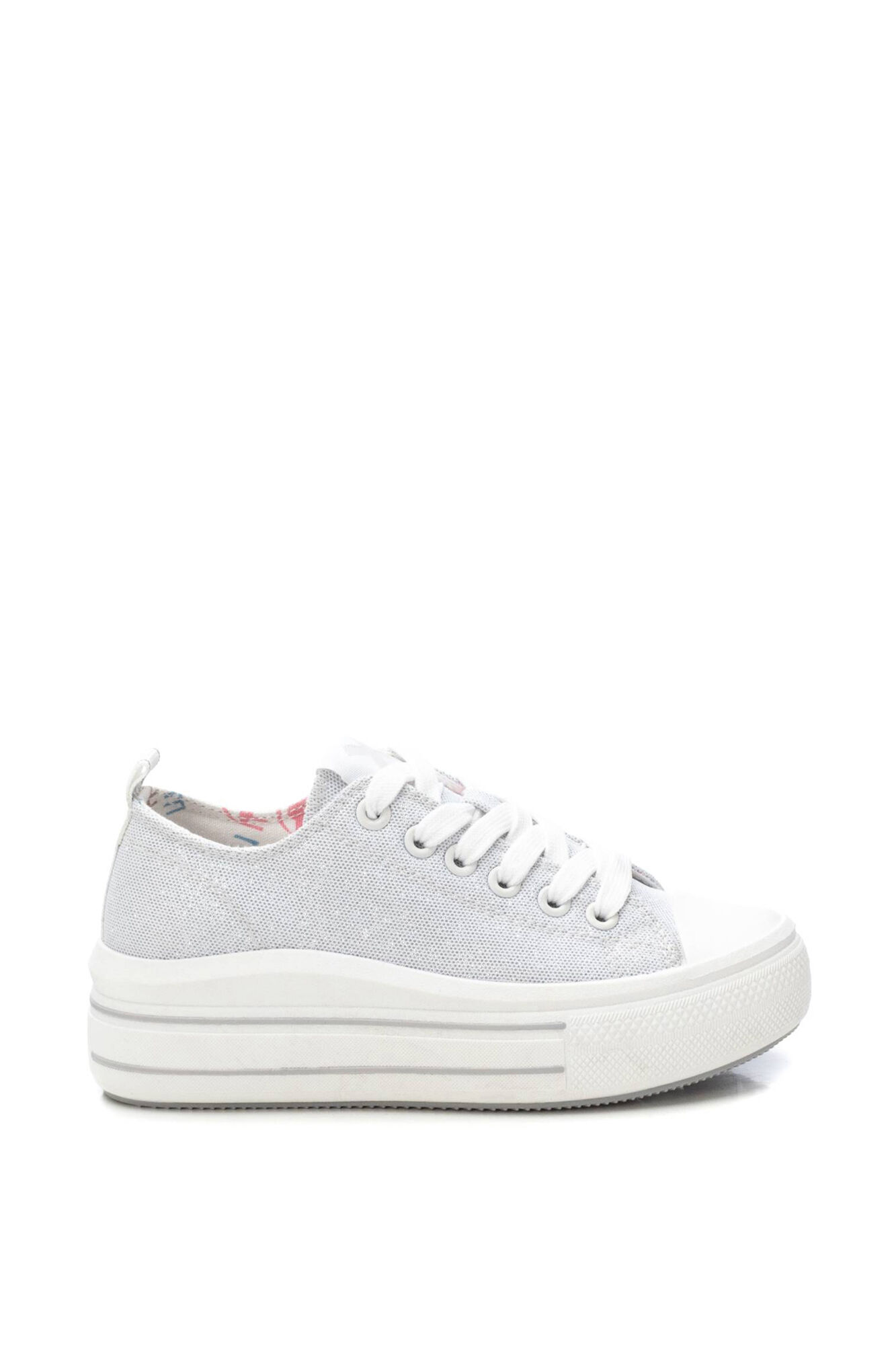 XTI Kids Metallic canvas sneaker