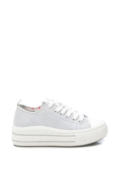XTI Kids Metallic canvas sneaker