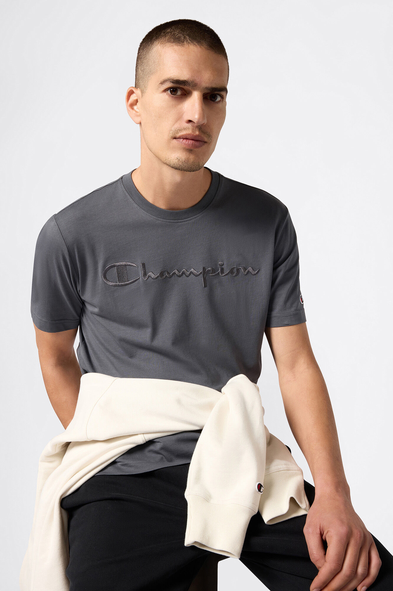 Champion Camiseta cuello caja Champion