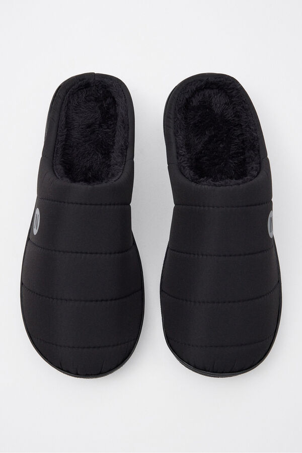 Inside Chinelos de quarto preto