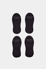 Springfield Pack of 2 basic invisible socks black