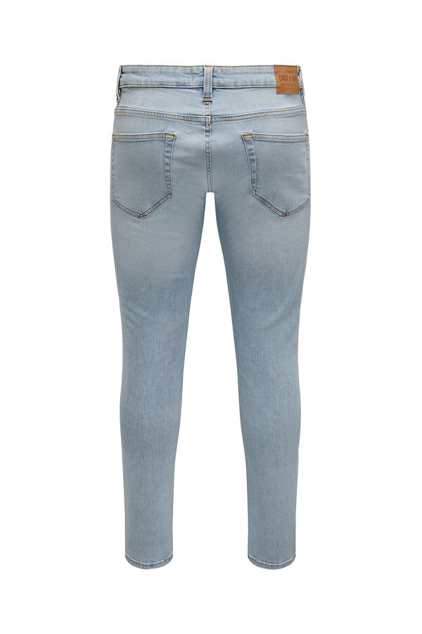 Springfield Jeans slim fit azul claro
