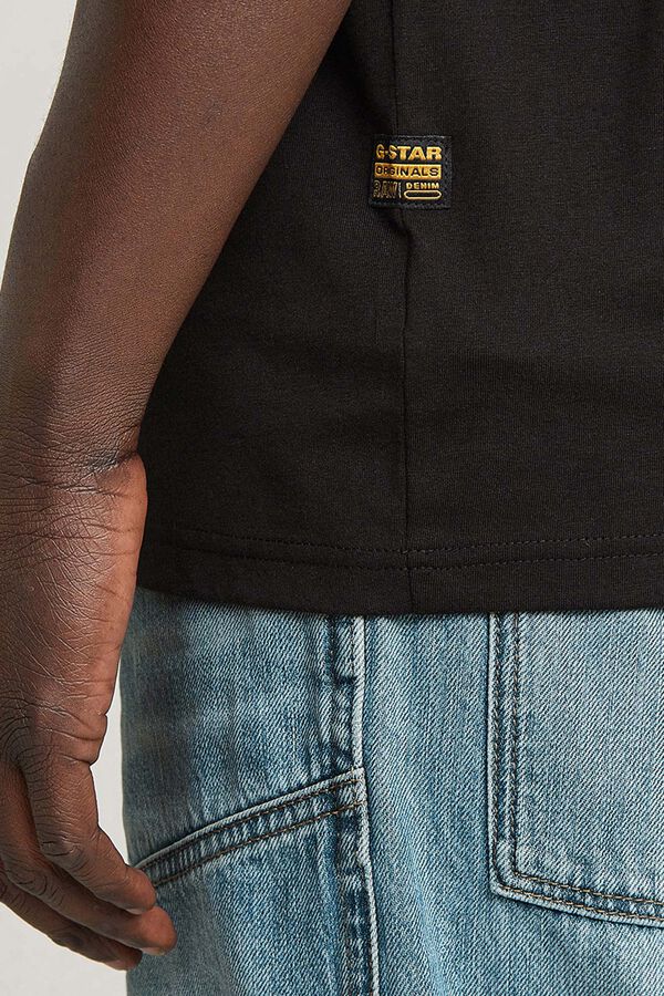 G-STAR Short sleeve small logo T-shirt G-Star black