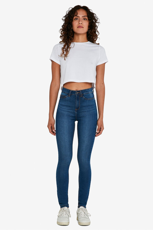 Noisy May Callie skinny jeans blue